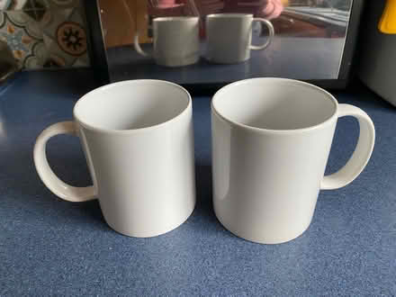 Photo of free 2 x white mugs (Kempshott Rise) #1