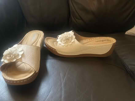 Photo of free Ladies Cream mules (Ryecroft WS2) #1