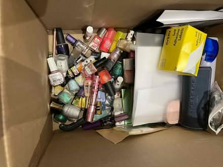 Photo of free Bits a box - mainly nail varnishes (Shoreham TN14) #1