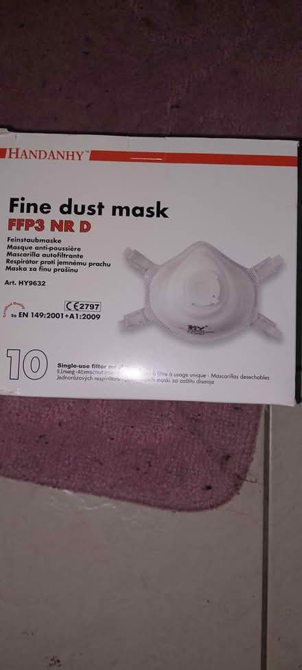 Photo of free Fine dust mask FFP3 NR D (SS16) #1