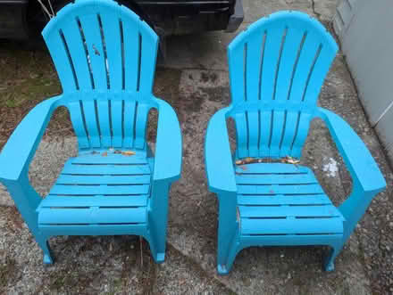 Photo of free Plastic deck chairs (Greenlake) #1