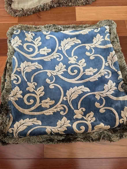 Photo of free 10 cushion covers 24”x 24” (Potomac) #1