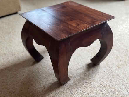 Photo of free Dark Wood Low Coffee Table (East Hoathly) #1