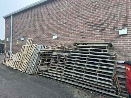 Photo of free Wooden Pallets (Wolseley plumb centre Yeovil) #1