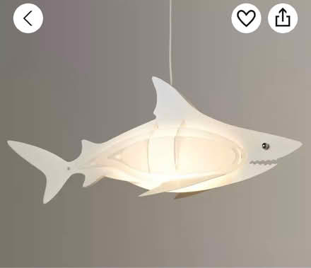 Photo of free Shark pendant shade (Norwich centre) #1