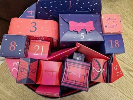 Photo of free Empty, Calendar Gift Boxes (BT25) #1