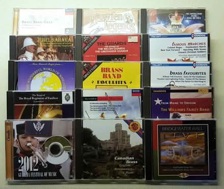 Photo of free 15 Brass Band CDs (Euxton PR7) #1