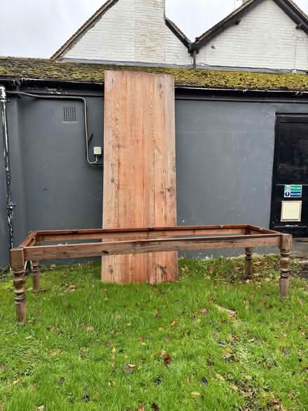 Photo of free Large table for restoration (Christs Hospital RH13) #1