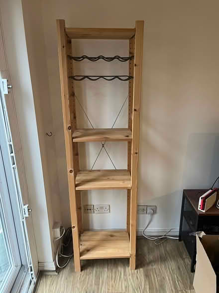 Photo of free IKEA slim shelves with wine rack (Hackney E9) #2