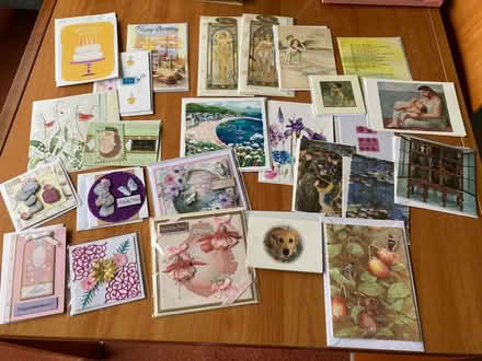 Photo of free Unused cards (Coombe Dingle BS9) #1