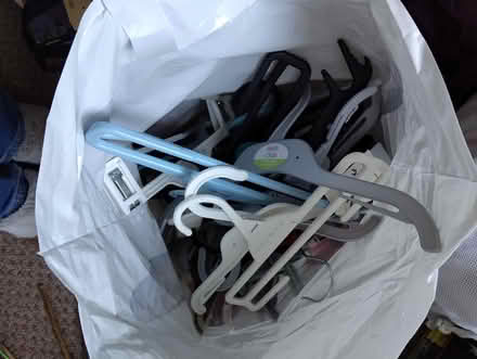 Photo of free Bag of children's coat hangers (Fairfield LA1) #1