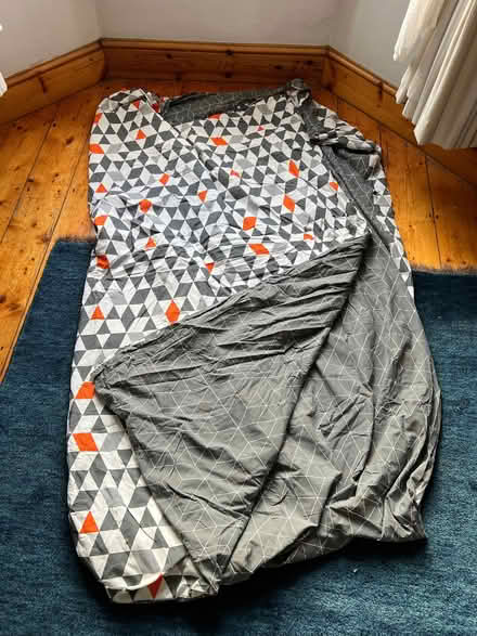 Photo of free Superking patterned duvet cover (Oldfield Park) #2