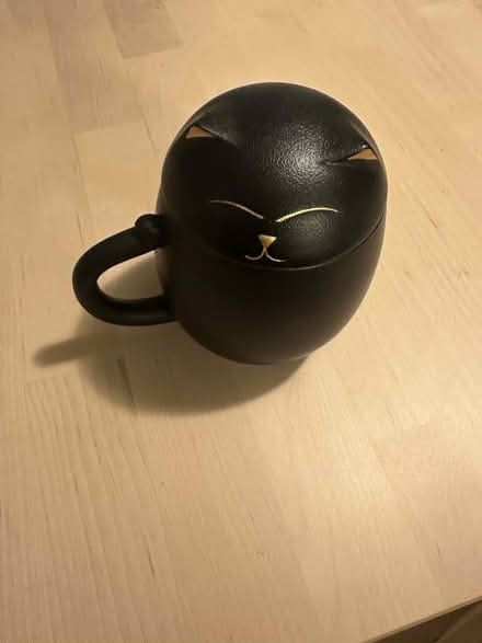 Photo of free Cat Design Ceramic Tea Steeper Mug (Adams Morgan) #2