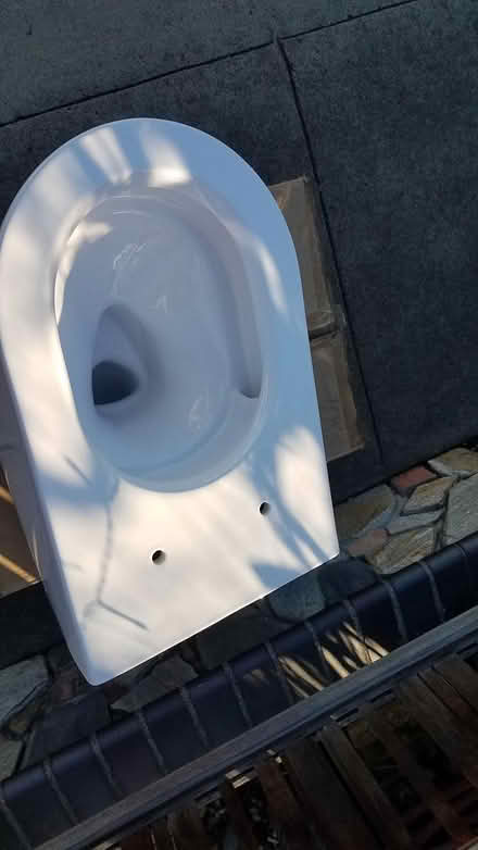 Photo of free Wall mounted toilet bowl (Rand Street Milpitas) #1