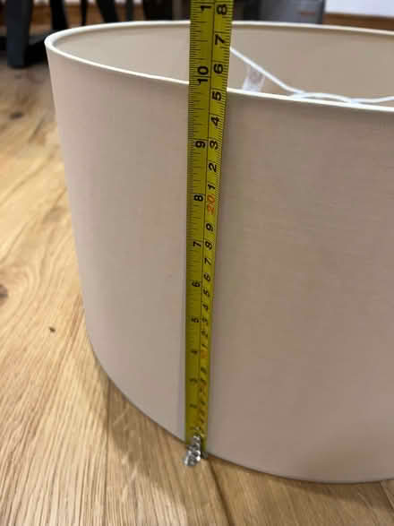 Photo of free Large Beige Drum Lampshade (Clungunford SY7) #2