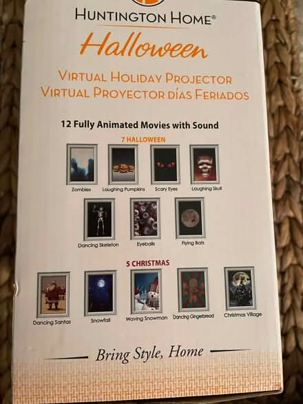 Photo of free Indoor Holiday Projector (Woodstock) #3