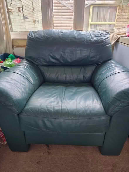 Photo of free Leather Armchair (West Park, Plymouth, PL5) #1