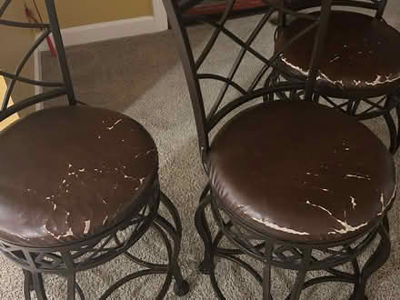 Photo of free Three Bar Stools (Brookeville) #2