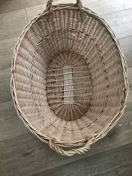 Photo of free Wicker laundry basket. Ashtead (Ashtead, KT21) #1