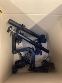 Photo of free 2 double screen arms & 2 screens (Bermondsey, SE1 1LE) #2