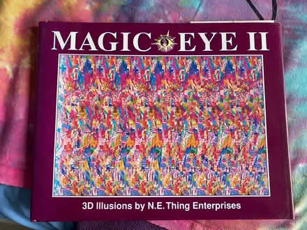 Photo of free Magic Eye book (Combe Down) #1