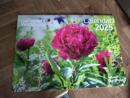 Photo of free Gardeners' World 2025 calendar (Fairfield LA1) #1