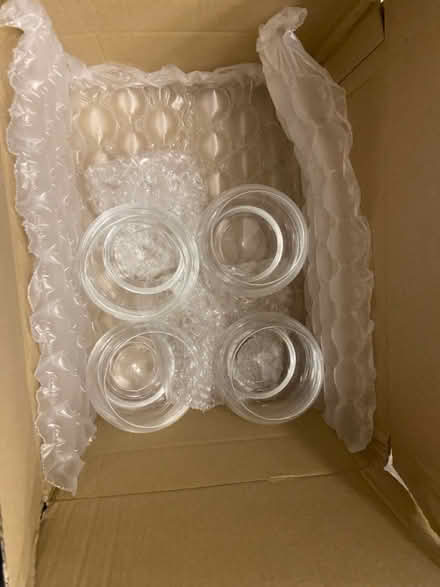 Photo of free Set of four wobble glasses (Hatfield Peverel) #2