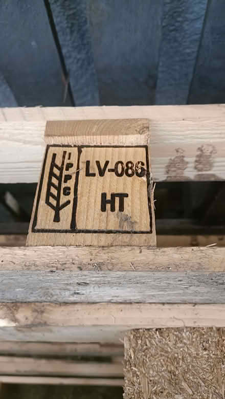 Photo of free Wooden pallet (X3 available) (Chalker's Corner TW9) #3