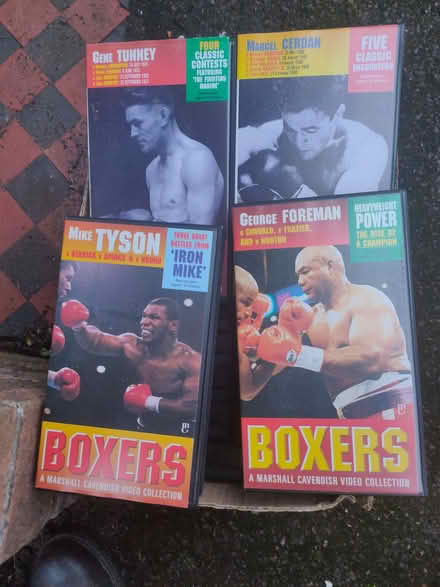 Photo of free Boxing match films - VHS TAPES (Shirley SO15) #1