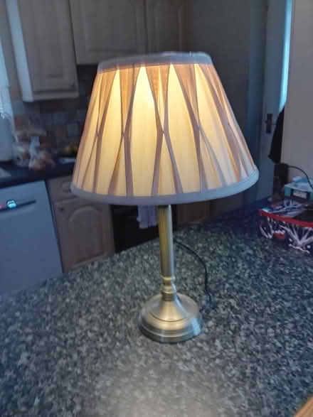 Photo of free Lamp and shade (Dunton green) #1