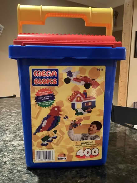 Photo of free Empty MegaBloks Storage Bin (Appleby/New Street, Burlington) #1