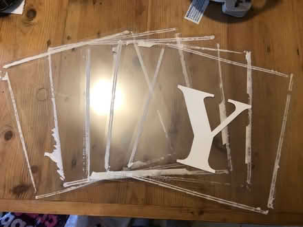 Photo of free Clear plastic windows 27cm x 27cm (Castle Ashby NN7) #2