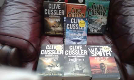 Photo of free Clive Cussler books (St Blazey Gate PL24) #1