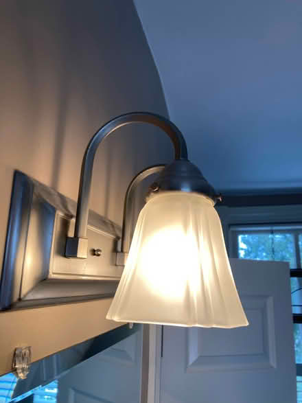 Photo of free Hampton Bay 3-arm light fixture (Old Town Bowie) #4