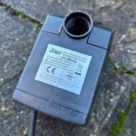 Photo of free Pond Water Feature Submersible Pump (Macclesfield SK10) #1