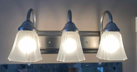 Photo of free Hampton Bay 3-arm light fixture (Old Town Bowie) #1