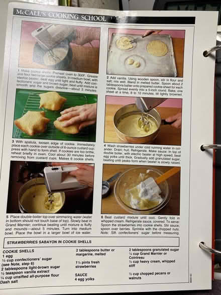 Photo of free Cooking School recipe book (Lindenhurst south of Hoffman) #4