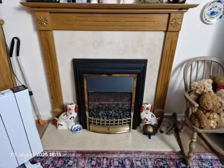 Photo of free Electric fire with surround (Whiteway GL6) #1