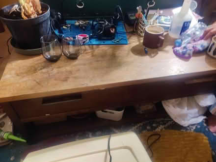 Photo of free Coffee table with drawer & storage (Walthamstow) #1