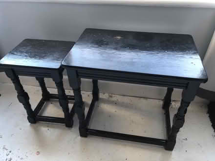 Photo of free Two small black tables (Hala LA1) #1