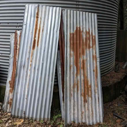 Photo of Old/used corrugated roofing sheets (Hadnall SY4) #1