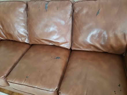 Photo of free Lazyboy sofa - GARAGE COUCH? (eastside Geneva) #2