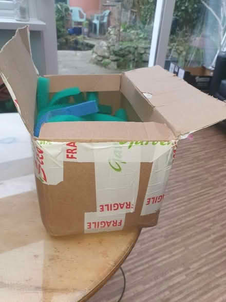 Photo of free Small packing box with packing material (Penzance TR20) #1