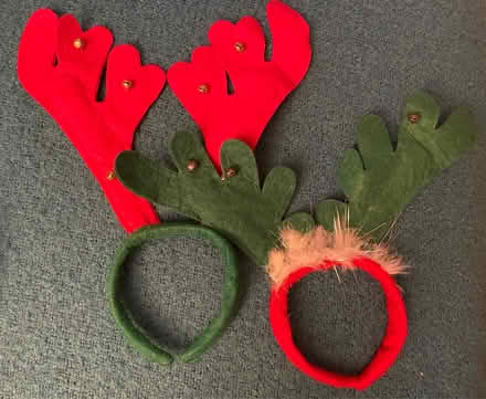 Photo of free 2 x Kids Christmas Headbands (Rainham, Kent) #1