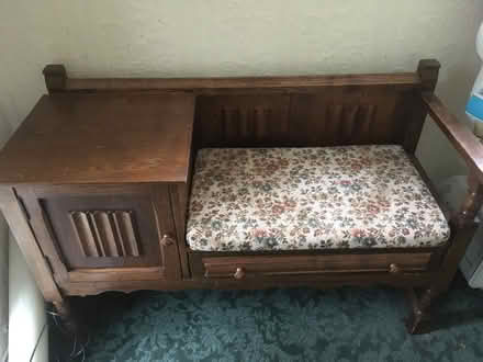 Photo of free Telephone seat cabinet (Thornhill CF14) #1