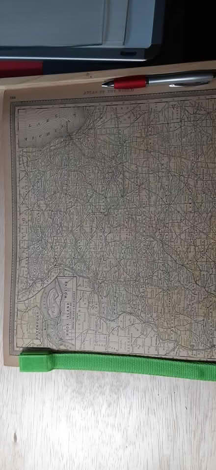 Photo of free Antique atlas page (West San Jose, Mitty HS area) #2