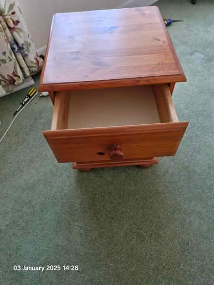 Photo of free Bedside table (Whiteway GL6) #2