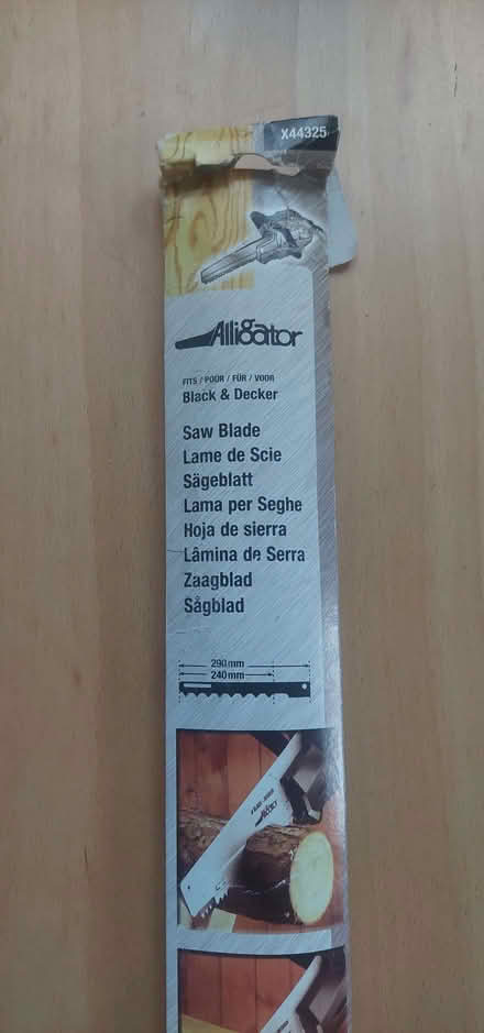 Photo of free Spare Blade for Black & Decker Alligator Saw (GU51) #2