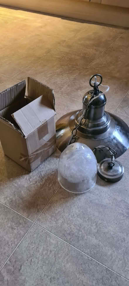 Photo of free Laura Ashley Pendant Light with fittings (Crag Bank LA5) #1