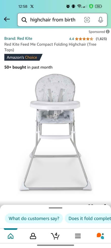 Photo of Highchair (Warton PR4) #1